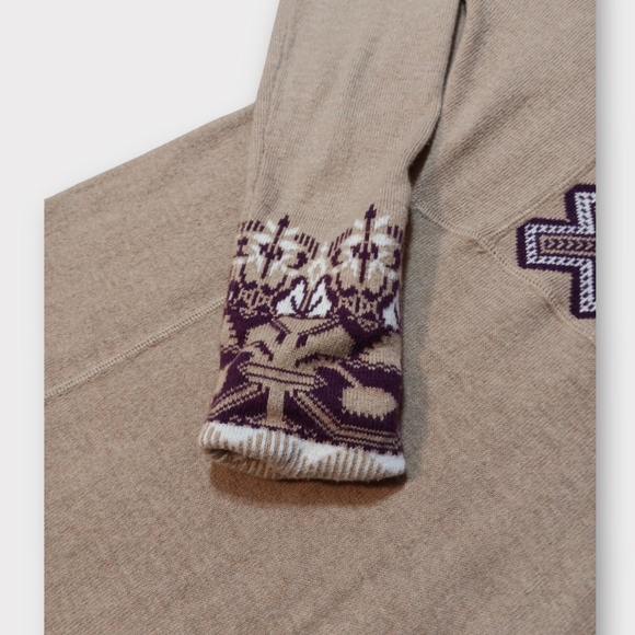 🤎ATHLETA WOMEN'S SIZE XS TAN CASHMERE COTTON NYLON BLEND  DRESS. - Picture 8 of 10